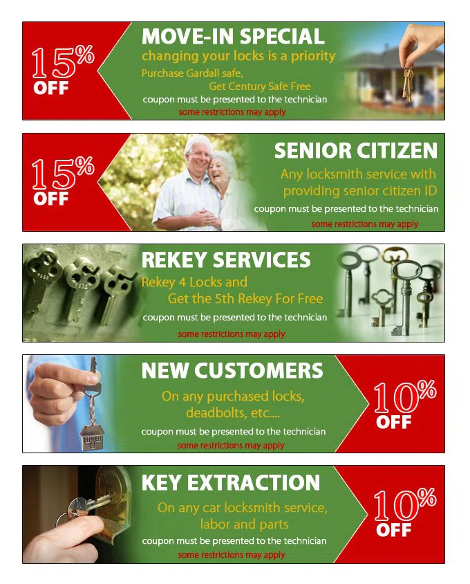 Neighborhood Locksmith Services Mount Pleasant, SC 843-605-0031 - coupon-cont-68-25mod